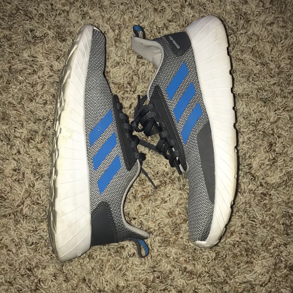 Boys Adidas Cloudfoam Tennis Shoes